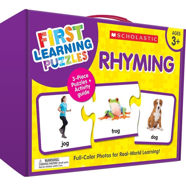 Scholastic First Learning Puzzles - Rhyming 9781338630527